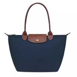 Longchamp Navy Le Pliage Tote Bag